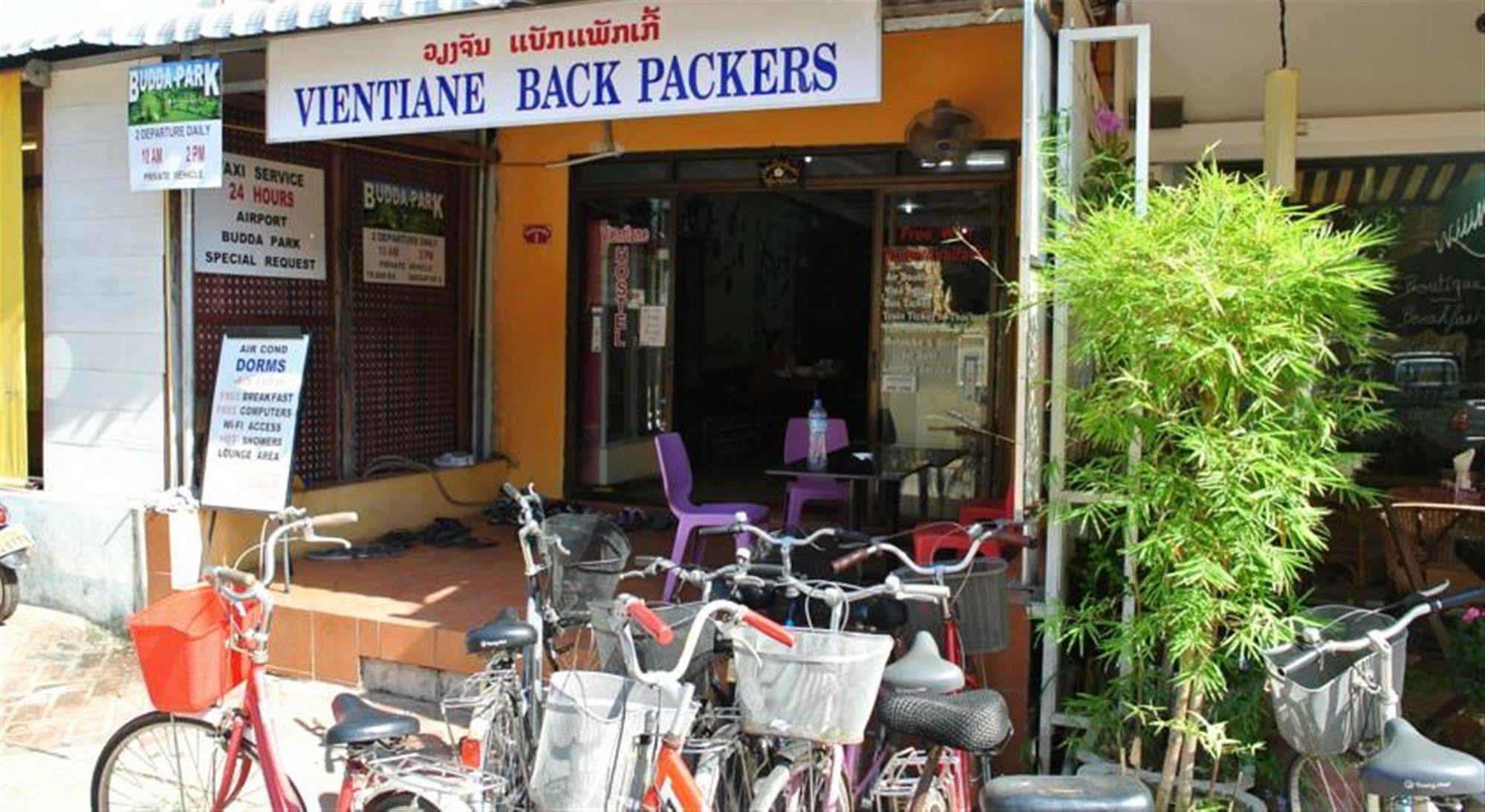 Vientiane Backpackers Hostel Buitenkant foto